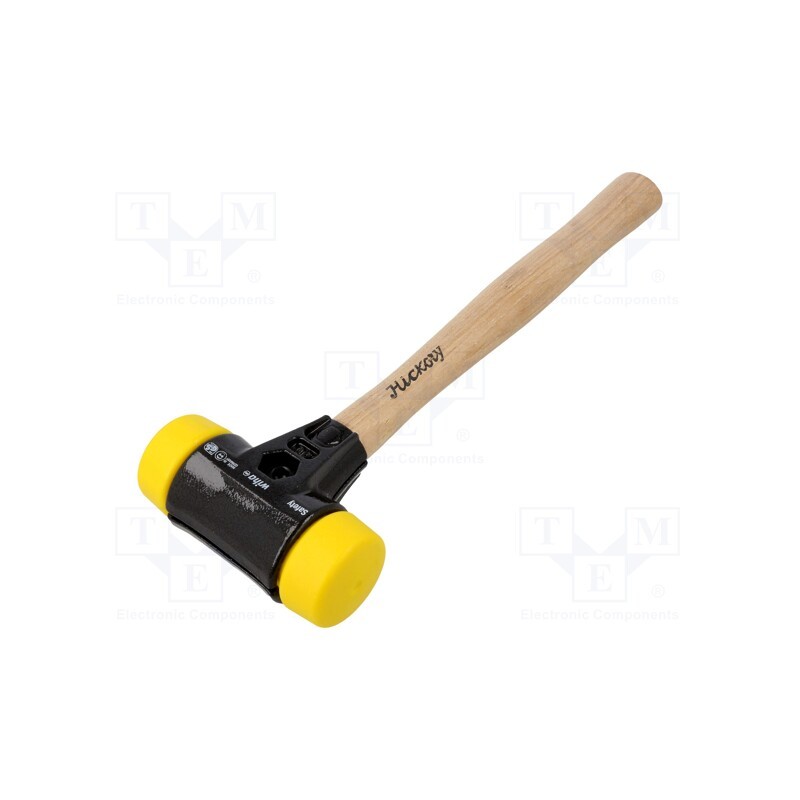 1 pcs x WIHA - 26641 - Hammer, miniature,workshop, 325mm, W: 110mm, 325g, 40mm, round