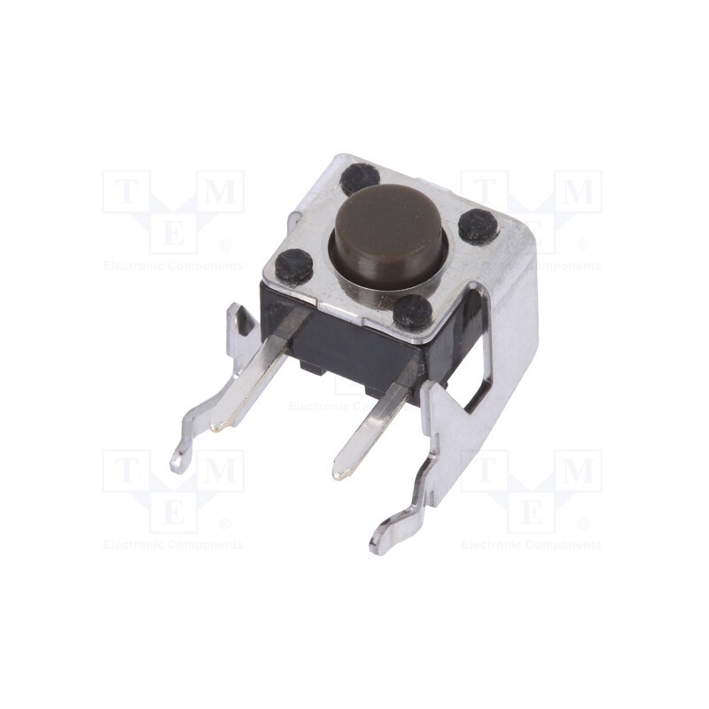 2 pcs x ALPS - SKHHLNA010 - Microswitch TACT, SPST, Pos: 2, 0.05A/12VDC, THT, 1.6N, 6x6x3.5mm