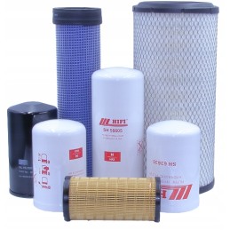 Terex 970 filters, backhoe loader set