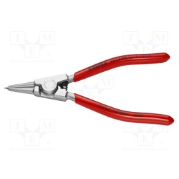 1 pcs x KNIPEX - 46 13 A0 - Pliers, for circlip, external, 3÷10mm, Pliers len: 140mm, straight