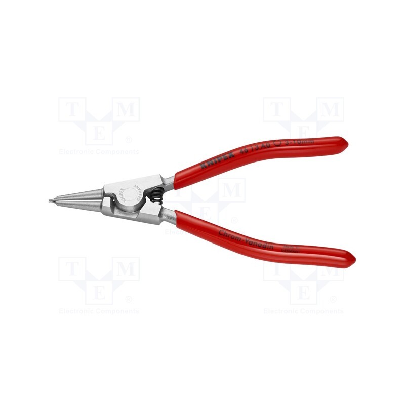 1 pcs x KNIPEX - 46 13 A0 - Pliers, for circlip, external, 3÷10mm, Pliers len: 140mm, straight