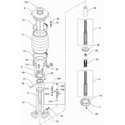 Wacker BS rammers bellows 0177356 5100031986