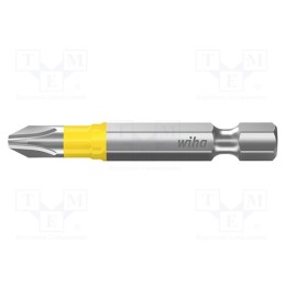 1 set x WIHA - 41624 - Screwdriver bit, Phillips, PH1, Overall len: 50mm, 5pcs, Y