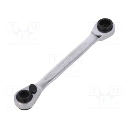 1 pcs x BAHCO - S4RM-8-11 - Wrench, box,with ratchet, 8mm,9mm,10mm,11mm, Overall len: 151mm