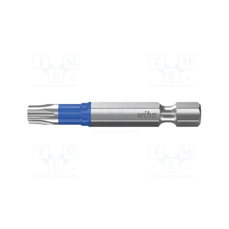 1 set x WIHA - 41643 - Screwdriver bit, Torx®, TX10, Overall len: 50mm, 5pcs, T
