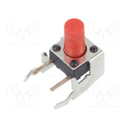 5 pcs x C&K - PTS645VK83-2 LFS - Microswitch TACT, SPST-NO, Pos: 2, 0.05A/12VDC, angular,THT, none