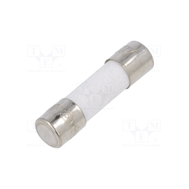 1 pcs x OPTIFUSE - FCD-10A - Fuse: fuse, quick blow, 10A, 250VAC, ceramic, 5x20mm, brass, FCD