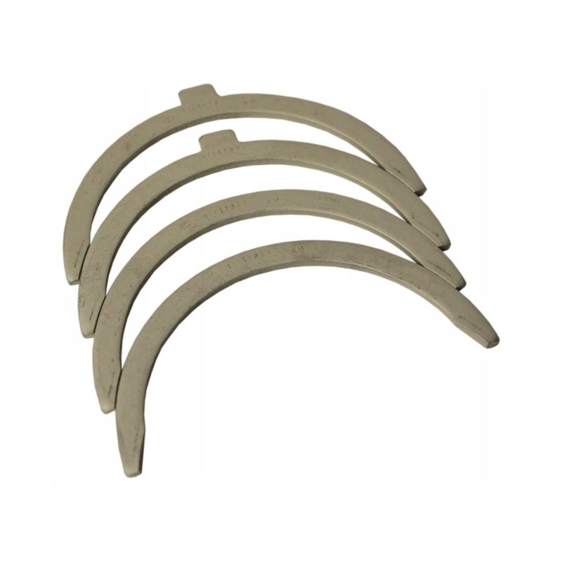 Bimetallic MF3 thrust rings