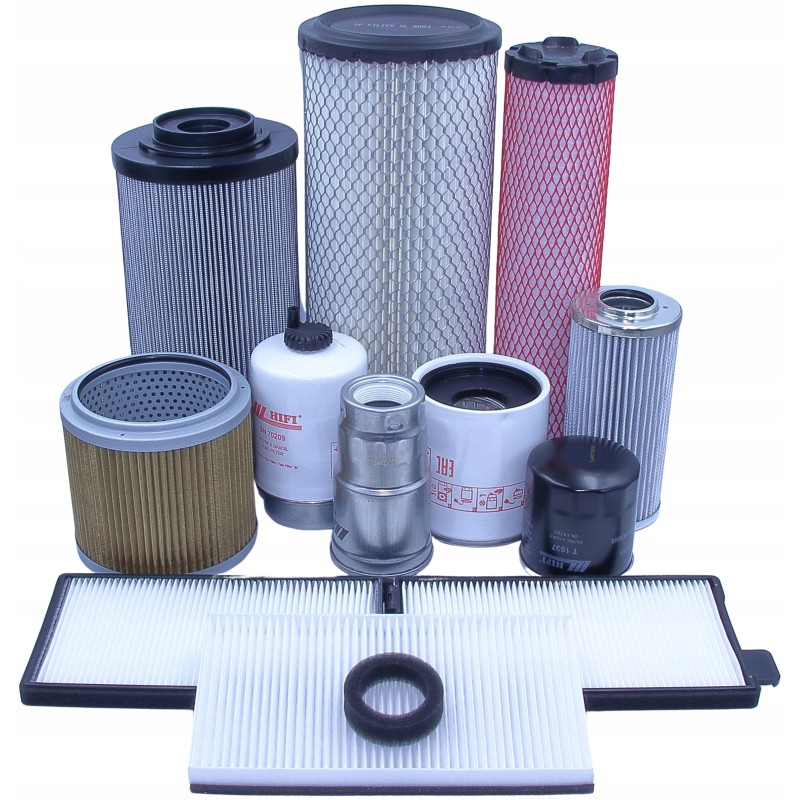 Komatsu PW98 mr filters 6 set of excavator filters