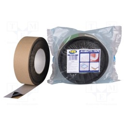 1 rol x HPX - AY5020 - Tape: sealing, W: 50mm, L: 20m, Thk: 500um, black, butyl, aluminium