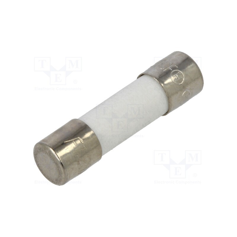 1 pcs x OPTIFUSE - FCD-1.25A - Fuse: fuse, quick blow, 1.25A, 250VAC, ceramic, 5x20mm, brass, FCD