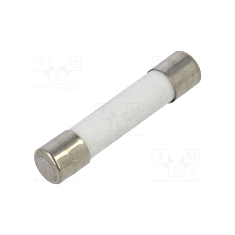 1 pcs x OPTIFUSE - FCA-9A - Fuse: fuse, quick blow, 9A, 250VAC, ceramic, 6.3x32mm, brass