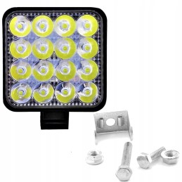 LED halogen 48w work lamp for excavator loader