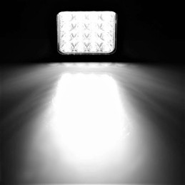 LED halogen 48w work lamp for excavator loader