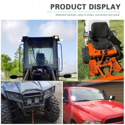 LED halogen 48w work lamp for excavator loader