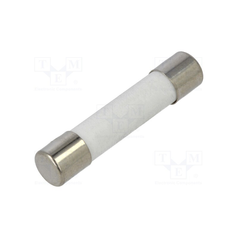 1 pcs x OPTIFUSE - FCA-750MA - Fuse: fuse, quick blow, 750mA, 250VAC, ceramic, 6.3x32mm, brass
