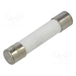 1 pcs x OPTIFUSE - FCA-6A - Fuse: fuse, quick blow, 6A, 250VAC, ceramic, 6.3x32mm, brass