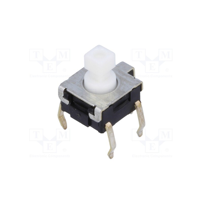 5 pcs x OMRON OCB - B3W-1150 - Microswitch TACT, SPST-NO, Pos: 2, 0.05A/24VDC, THT, none, 1.57N