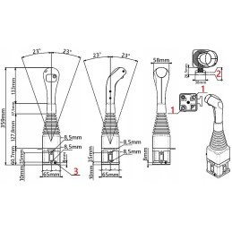 3-section set, 80l, for auro, float, 1p, 1, 5m lines
