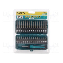 1 set x WOLFCRAFT - 1386000 - Kit: screwdriver bits, Mounting: 1/4' (C6,3mm),1/4' (E6,3mm)