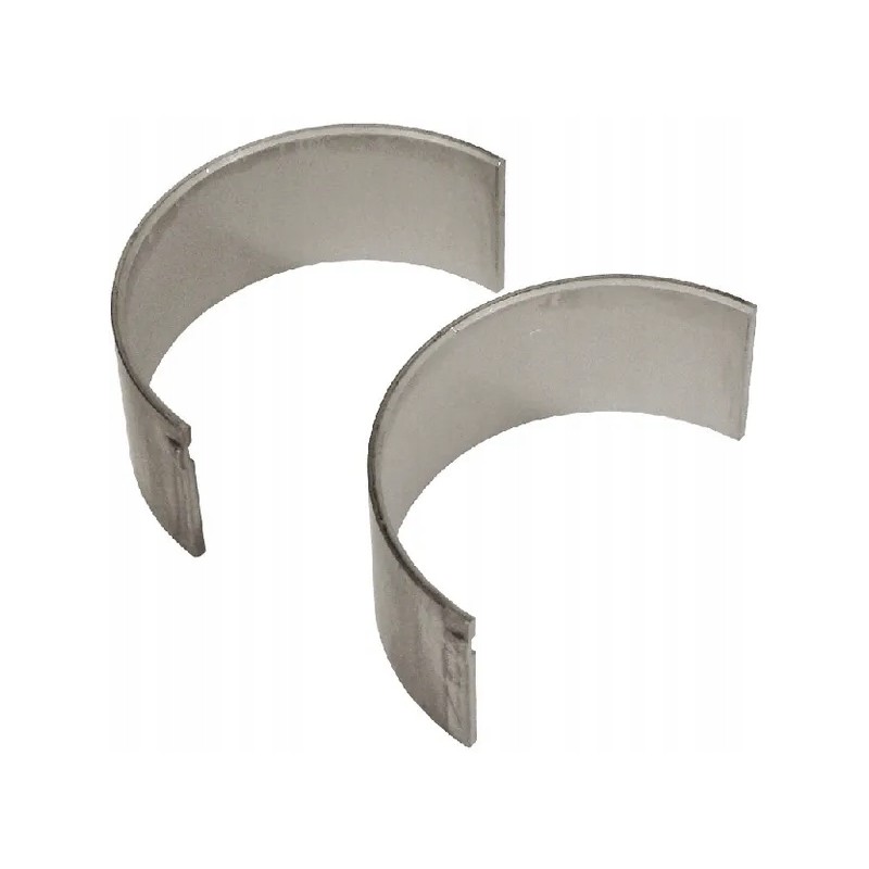 A pair of connecting rod bearings