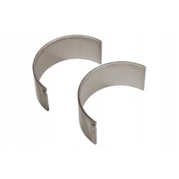 A pair of connecting rod bearings