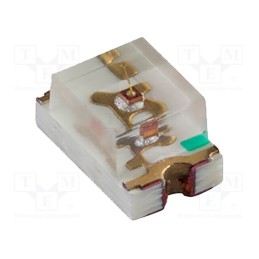 1 pcs x BIVAR - SM0805URC - LED, SMD, 0805, red, 55mcd, 2x1.2mm, 130°, 2.1÷2.6V, 20mA, λd: 640nm