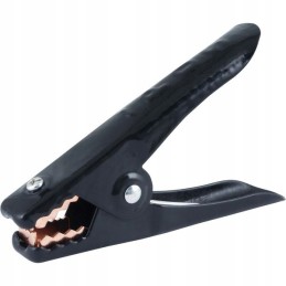 Jaw clamp for jumper cables, black