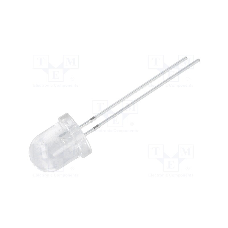 1 pcs x OPTOSUPPLY - OSB5SA8131A - LED, 8mm, blue, 4200÷5200mcd, 30°, Front: convex, 2.9÷3.6V