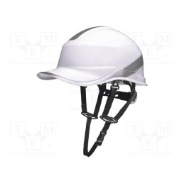 1 pcs x DELTA PLUS - DIAM5UPBCFL - Protective helmet, Size: 55÷62mm, white, ABS, DIAMOND V UP, 1kV