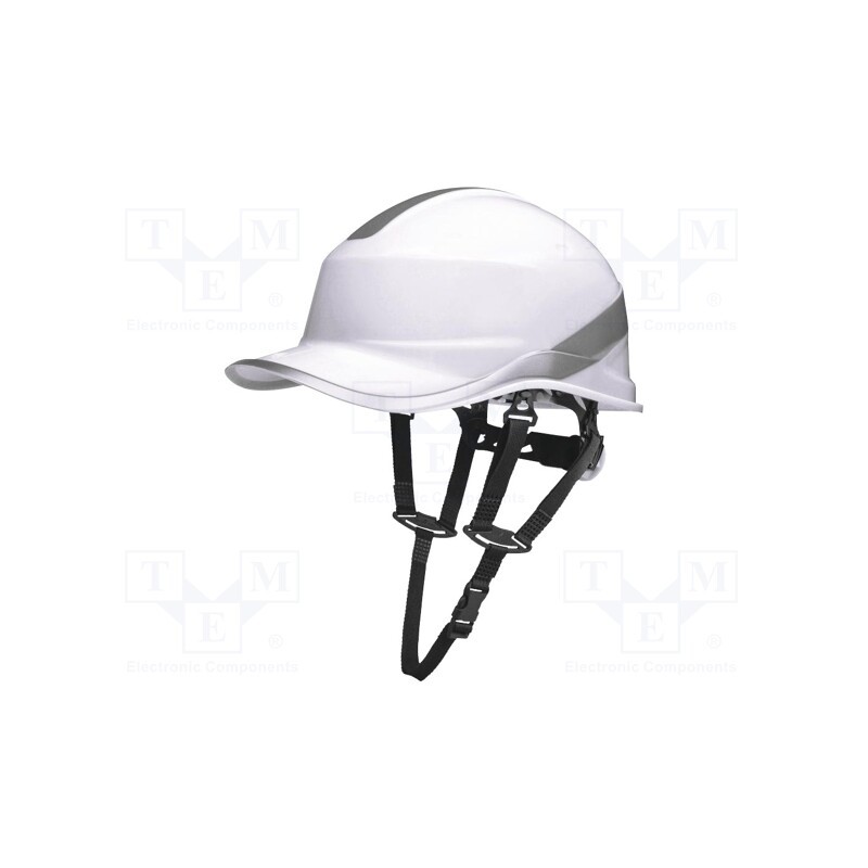 1 pcs x DELTA PLUS - DIAM5UPBCFL - Protective helmet, Size: 55÷62mm, white, ABS, DIAMOND V UP, 1kV