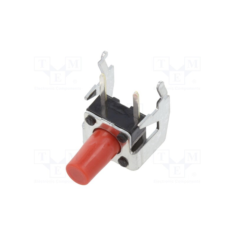 2 pcs x ALPS - SKHHLSA010 - Microswitch TACT, SPST, Pos: 2, 0.05A/12VDC, THT, 2.6N, 6x6x3.5mm