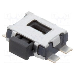 2 pcs x ALPS - SKSCLDE010 - Microswitch TACT, SPST, Pos: 2, 0.05A/12VDC, SMT, 1.6N, 1.75mm, SKSC