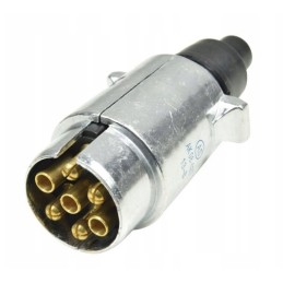 7-pole metal trailer electric plug