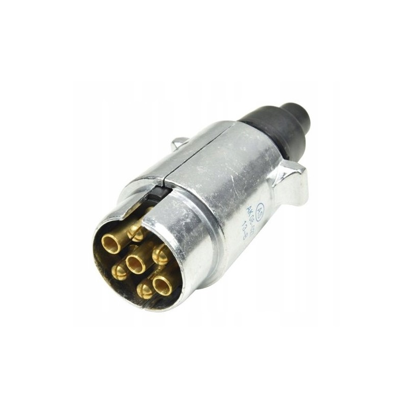 7-pole metal trailer electric plug