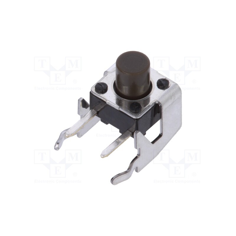 2 pcs x ALPS - SKHHLVA010 - Microswitch TACT, SPST, Pos: 2, 0.05A/12VDC, THT, 1.6N, 6x6x3.5mm