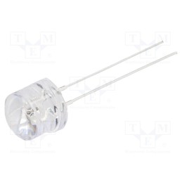 1 pcs x OPTOSUPPLY - OSB5SA87A1A - LED, 8mm, blue, 1000÷1500mcd, 100°, Front: convex, 2.8÷3.6V
