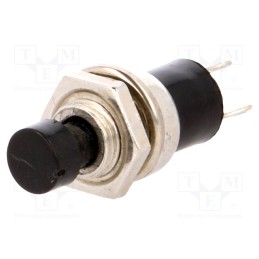 3 pcs x - Switch: push-button, Pos: 2, SPST-NO, 3A/125VAC, OFF-(ON), Ø7mm