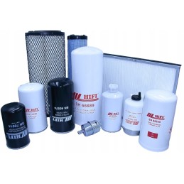 New Holland B110B filters, backhoe loader set
