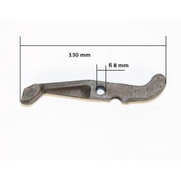 Clutch and step lever