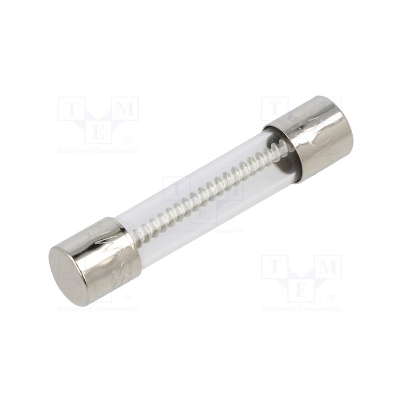 1 pcs x EATON/BUSSMANN - BK-MDL-7-R - Fuse: fuse, time-lag, 7A, 250VAC, cylindrical,glass, 6.3x32mm, MDL
