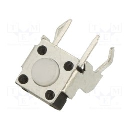 5 pcs x E-SWITCH - TL1105WF160Q - Microswitch TACT, SPST-NO, Pos: 2, 0.05A/12VDC, THT, 1.57N, 3.15mm