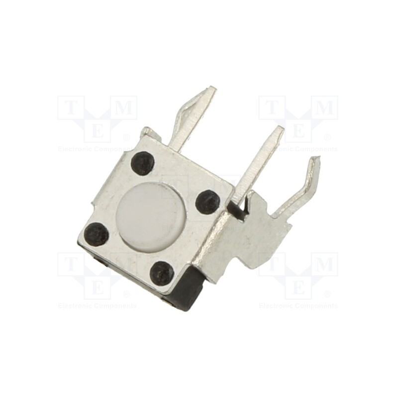 5 pcs x E-SWITCH - TL1105WF160Q - Microswitch TACT, SPST-NO, Pos: 2, 0.05A/12VDC, THT, 1.57N, 3.15mm