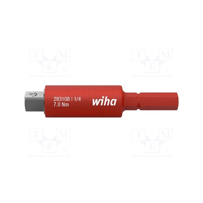 1 pcs x WIHA - 43139 - Adapter, insulated, slimVario®, Mounting: 1/4', ElectricVario