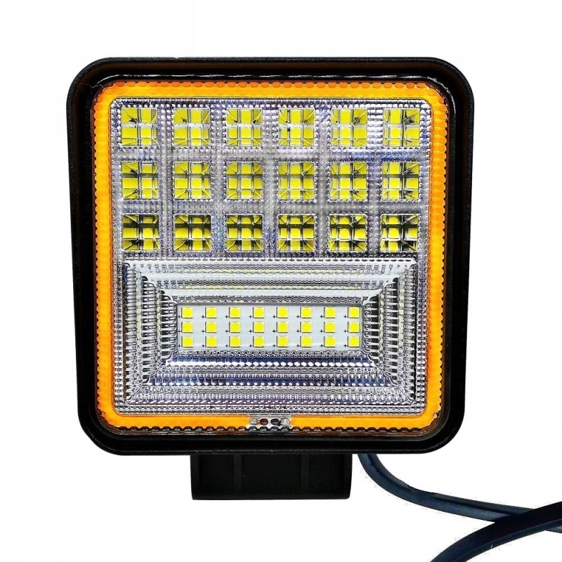 LED halogen 126w work lamp for excavator loader