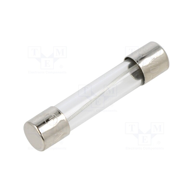 1 pcs x EATON/BUSSMANN - BK-MDL-3-10-R - Fuse: fuse, time-lag, 300mA, 250VAC, cylindrical,glass, 6.3x32mm