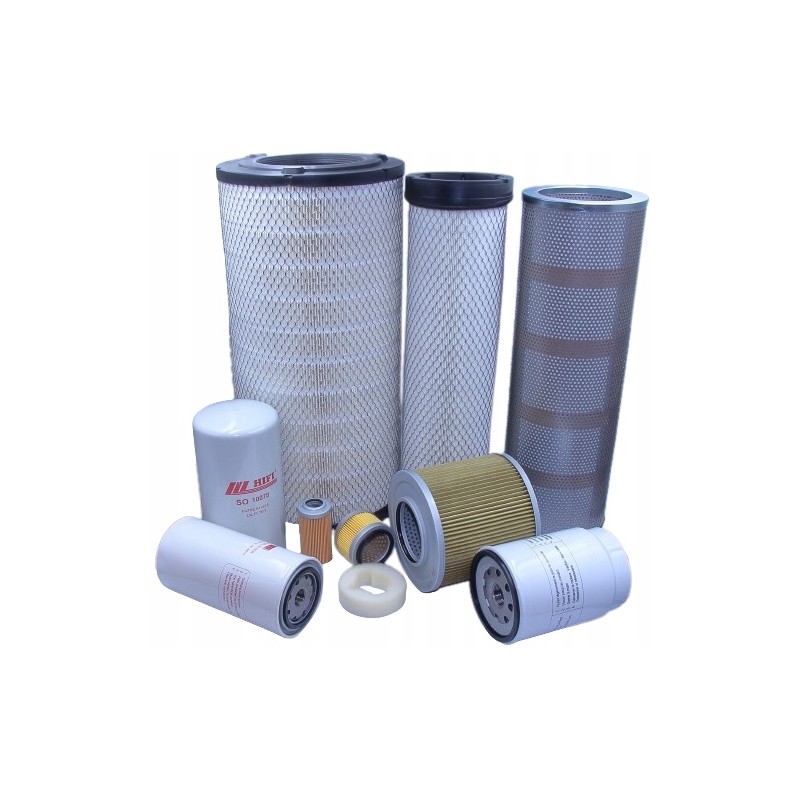 Doosan Daewoo DX235 LCR excavator filters set