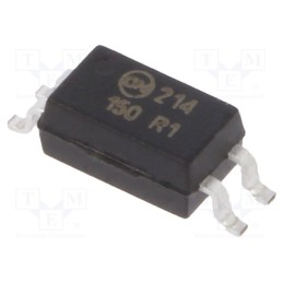 1 pcs x ONSEMI - FODM214 - Optocoupler, SMD, Ch: 1, OUT: transistor, Uinsul: 3.75kV, Uce: 80V