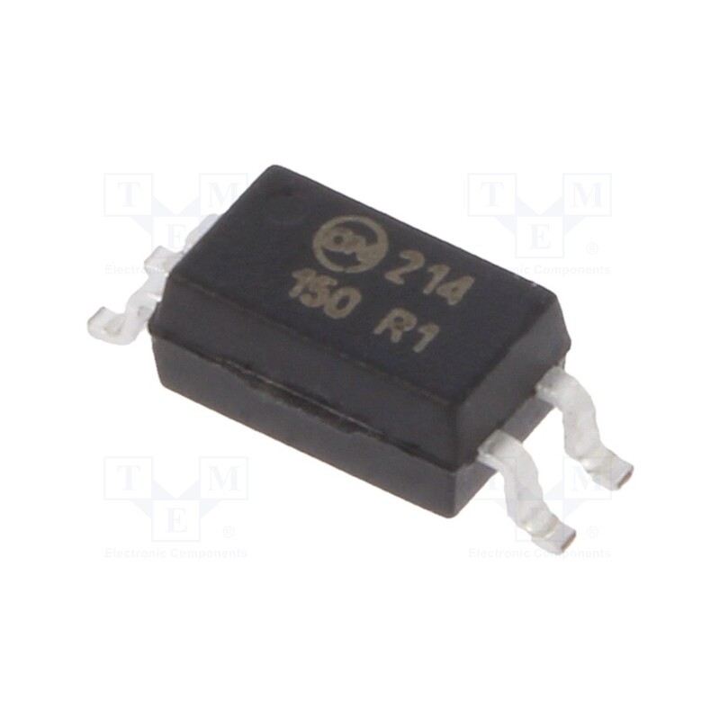 1 pcs x ONSEMI - FODM214 - Optocoupler, SMD, Ch: 1, OUT: transistor, Uinsul: 3.75kV, Uce: 80V