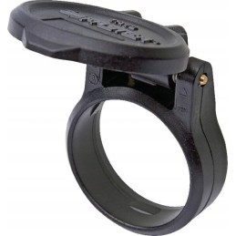 Socket cover 1 2 black